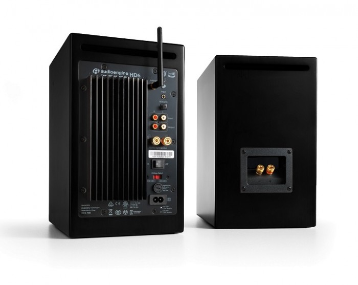  HD6 Powered Speakers, Black