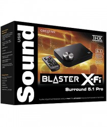 Creative Soundblaster X-Fi Surround 5.1 Pro with Remote