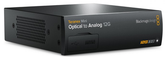 Bộ chuyển đổi chuẩn Video Teranex Mini - Optical to Analog 12G