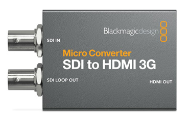 Bộ chuyển đổi Video Micro Converter SDI to HDMI 3G có nguồn