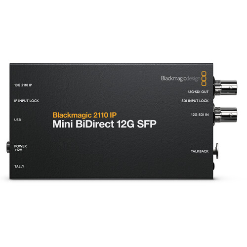 Bộ chuyển đổi tín hiệu Video  2110 IP Mini BiDirect 12G SFP